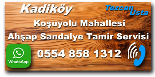 Koşuyolu Sandalye Tamiri