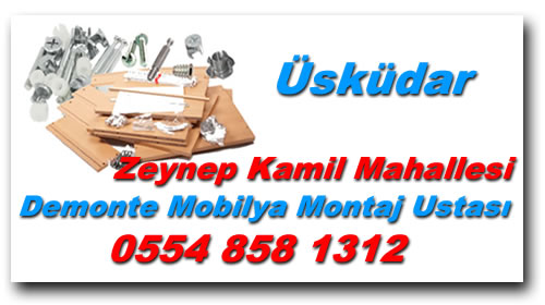 Zeynep Kamil Mahallesi Demonte Mobilya Montaj - Mobilya Montaj Ustası